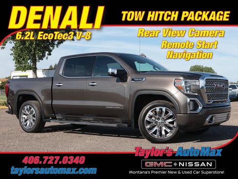 Used 2020 GMC Sierra 1500 Denali w/ Driver Alert Package II AWD/4WD image 1