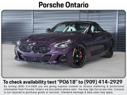 Used 2024 BMW Z4 M40i w/ Premium Package RWD image 1