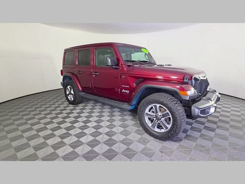 Used 2021 Jeep Wrangler Unlimited Sahara AWD/4WD image 53