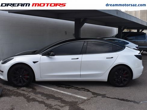 Used 2019 Tesla Model 3 Long Range AWD/4WD image 1