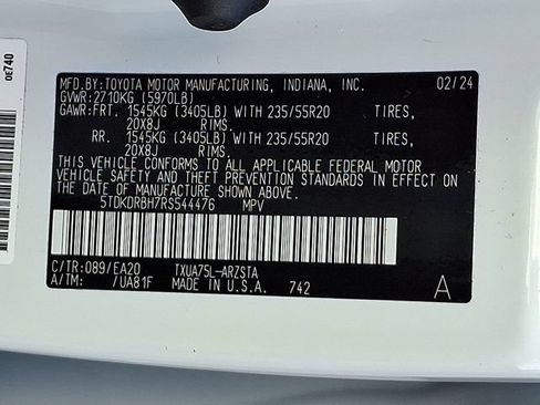 Used 2024 Toyota Highlander XSE AWD/4WD image 29