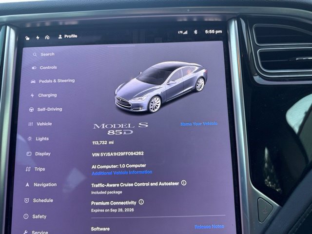 Used 2015 Tesla Model S 85D AWD/4WD image 31