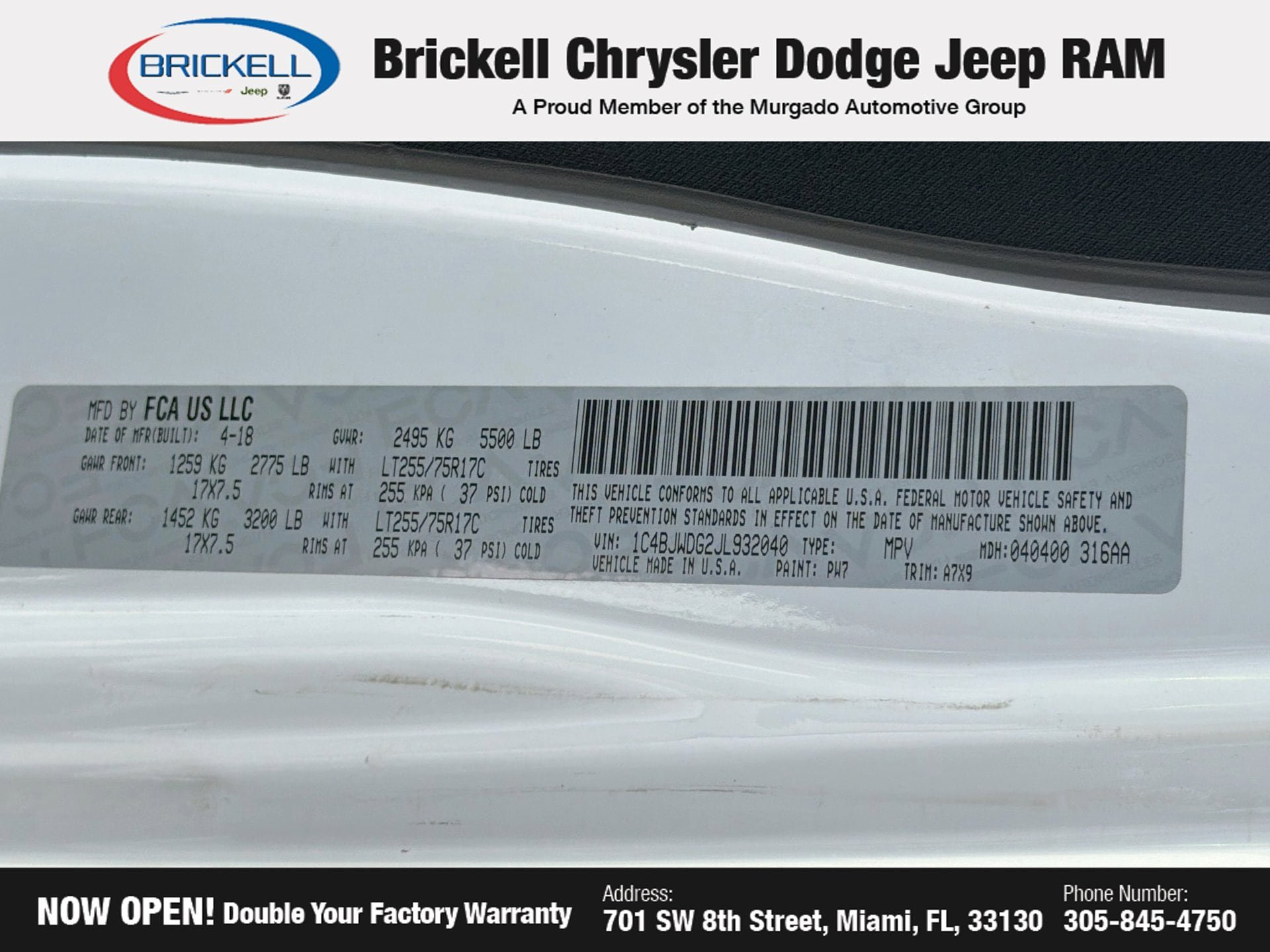 Used 2018 Jeep Wrangler Unlimited Sport AWD/4WD image 38
