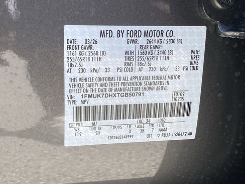 New 2026 Ford Explorer Active w/ Active Comfort Package RWD image 34