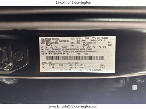 Used 2023 Ford F150 Lariat w/ Equipment Group 502A High image 33