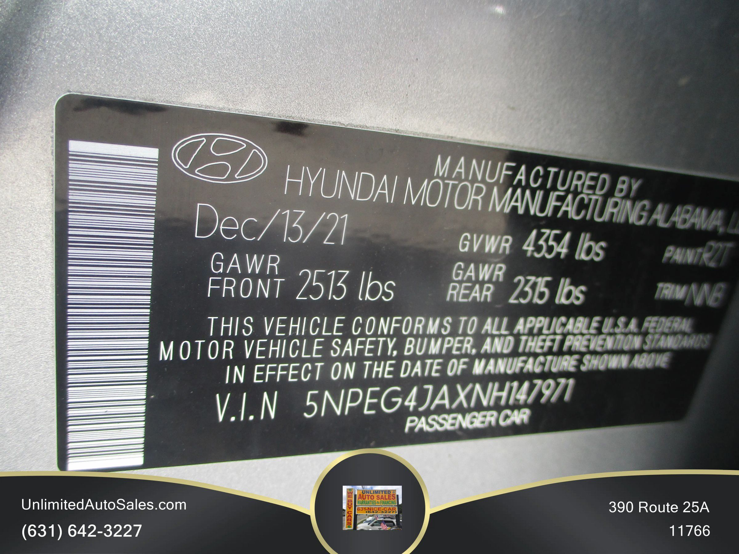 Used 2022 Hyundai Sonata SE FWD image 15