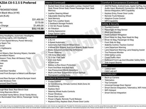 New 2025 MAZDA CX-5 AWD 2.5 S w/ Preferred Package image 4