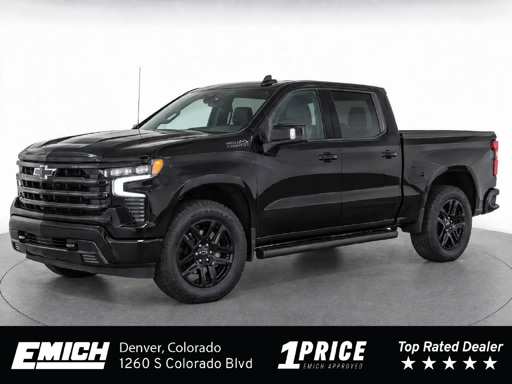 Used 2024 Chevrolet Silverado 1500 High Country w/ Midnight Edition AWD/4WD 360° Tour