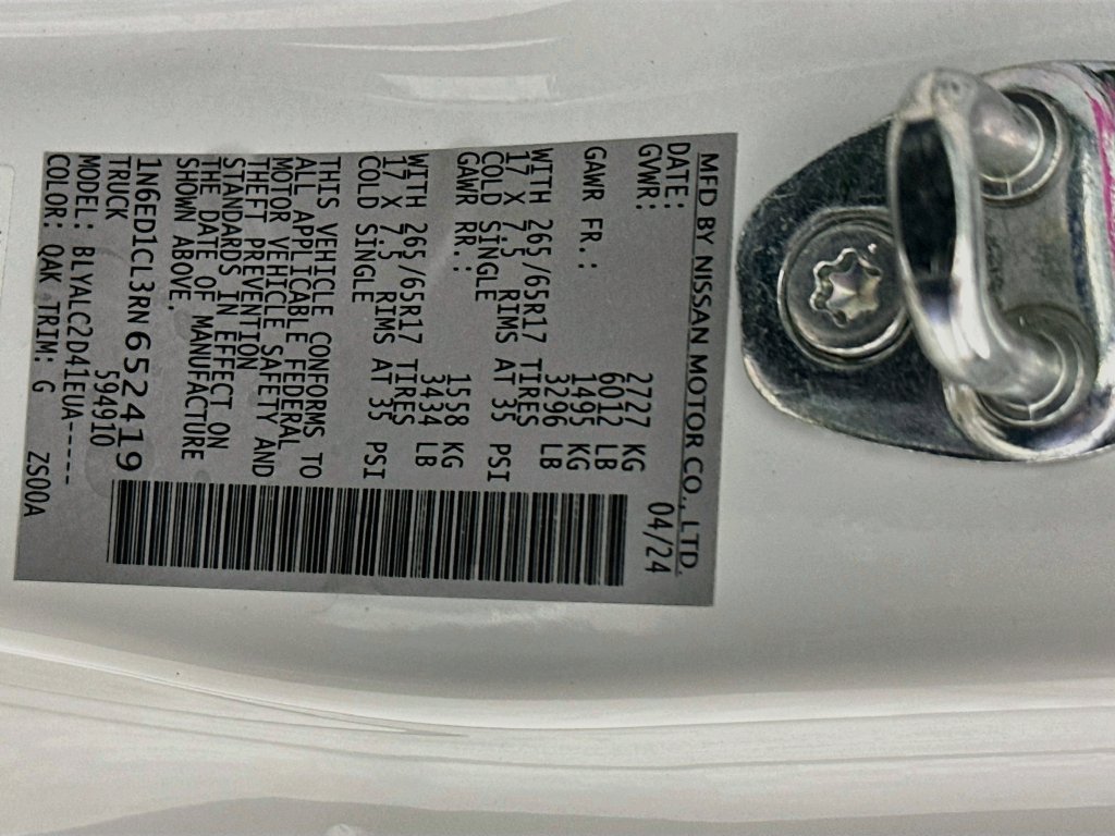 Used 2024 Nissan Frontier SV w/ SV Convenience Package RWD image 26