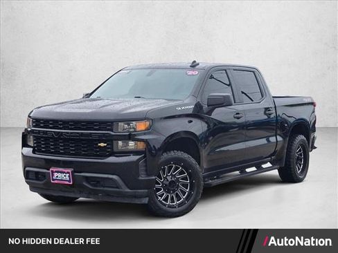 Used 2020 Chevrolet Silverado 1500 Custom w/ Custom Value Package AWD/4WD image 1