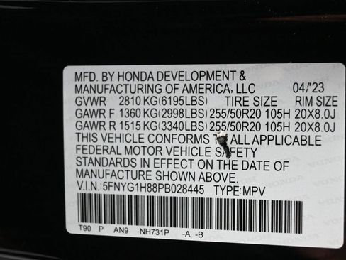 Used 2023 Honda Pilot Elite image 8