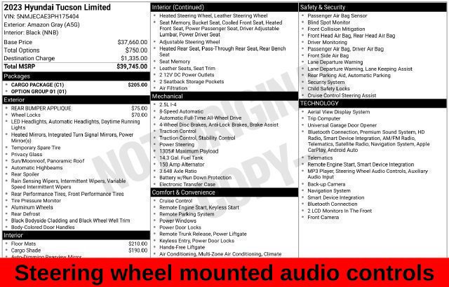 Used 2023 Hyundai Tucson Limited w/ Cargo Package AWD/4WD image 26