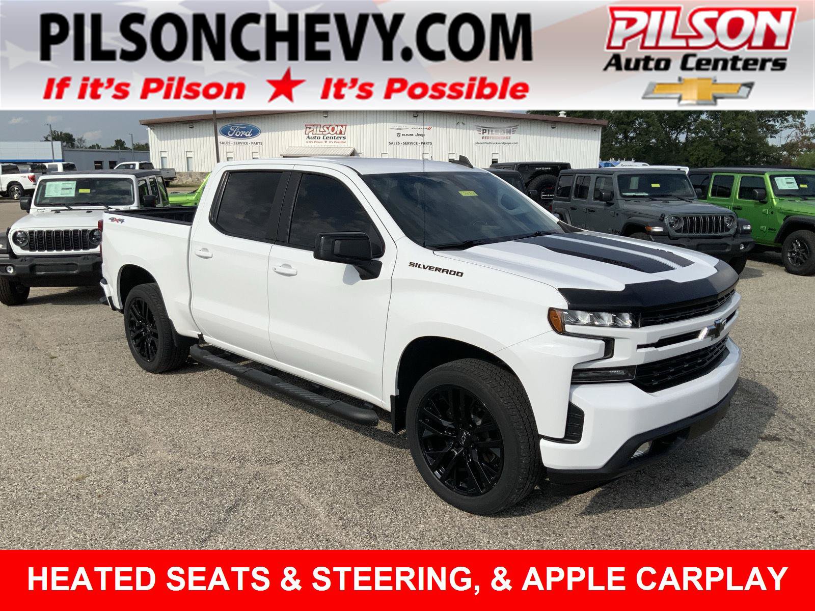 Used 2021 Chevrolet Silverado 1500 RST w/ Rally Edition AWD/4WD image 1