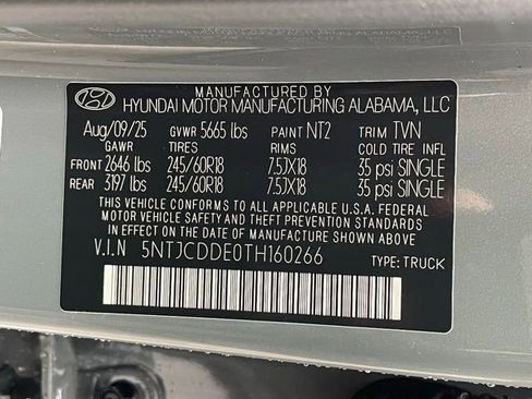 New 2026 Hyundai Santa Cruz SEL image 36