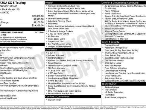 Used 2020 MAZDA CX-5 Touring image 6