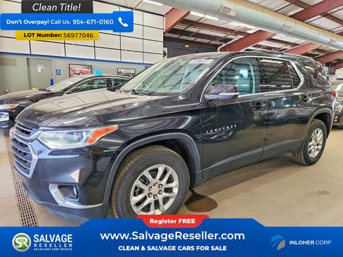 Used 2021 Chevrolet Traverse LT w/ LPO, Cargo Package AWD/4WD image 1