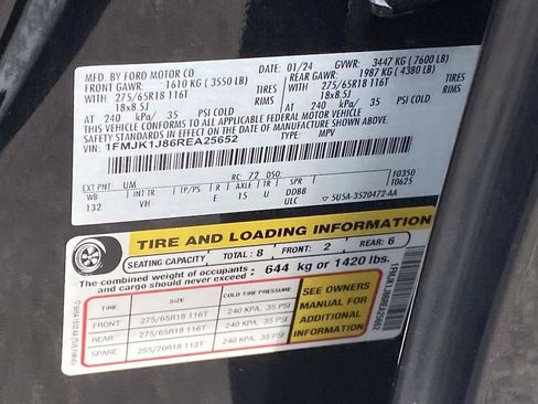 Certified 2024 Ford Expedition Max XLT AWD/4WD image 22