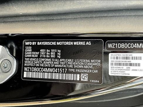 Used 2021 Toyota Supra Premium w/ Driver Assist Package RWD image 19