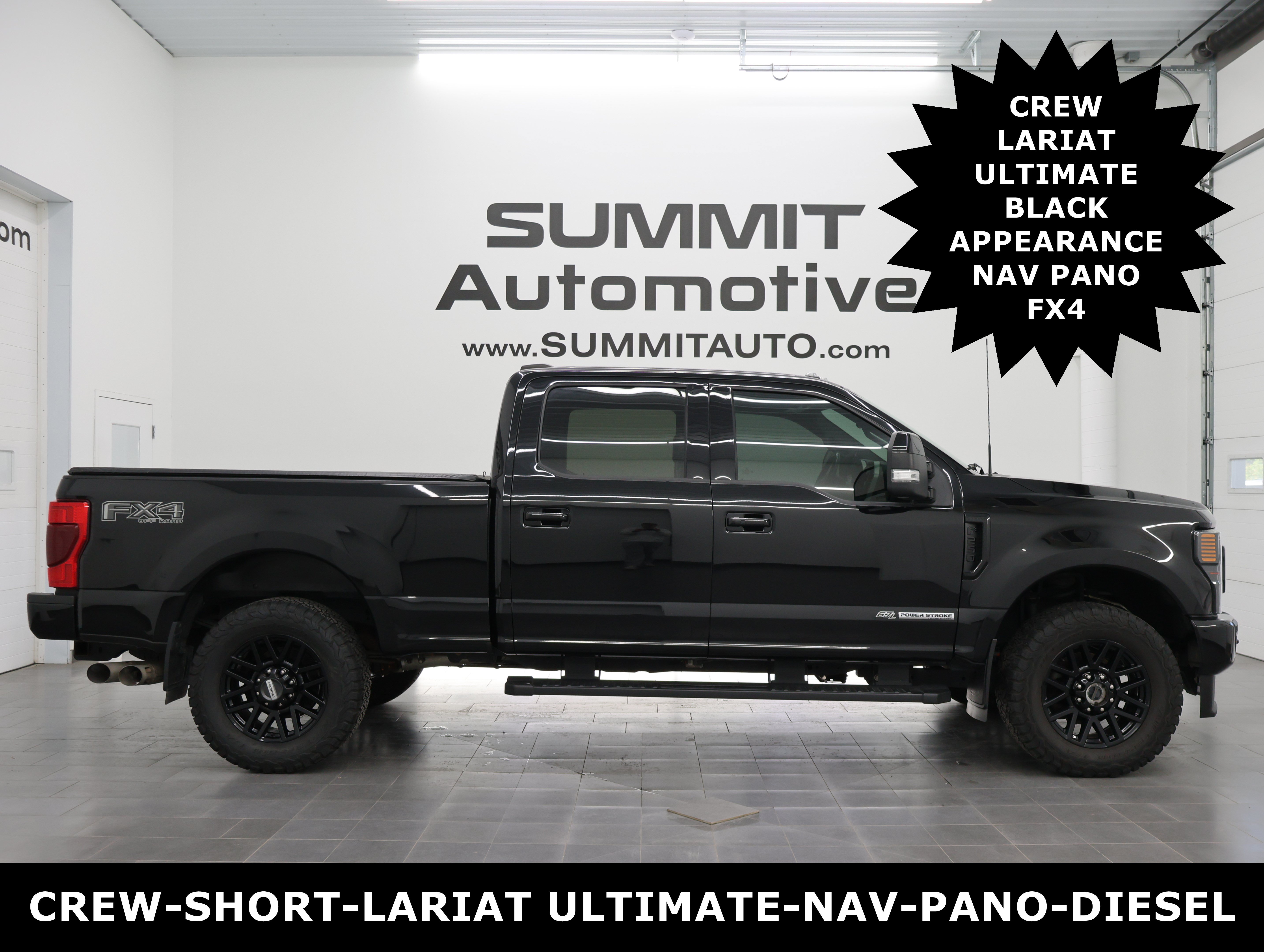Used 2022 Ford F250 Lariat w/ Black Appearance Package AWD/4WD 360° Tour