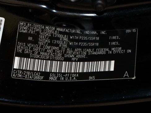 Used 2015 Toyota Sienna XLE image 36