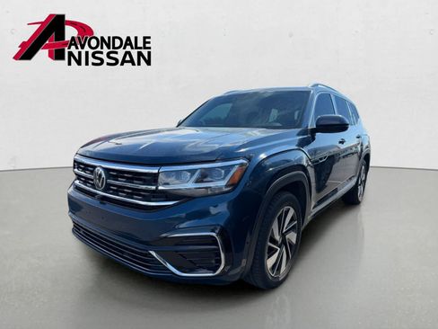 Used 2021 Volkswagen Atlas SEL Premium AWD/4WD image 3