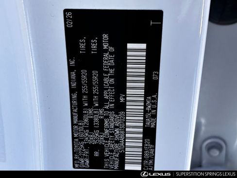 New 2026 Lexus TX 350 AWD image 28