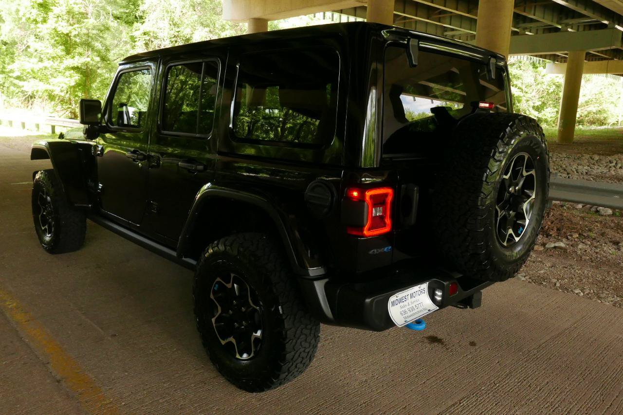 Used 2021 Jeep Wrangler Unlimited Rubicon 4xe w/ Cold Weather Group AWD/4WD image 42