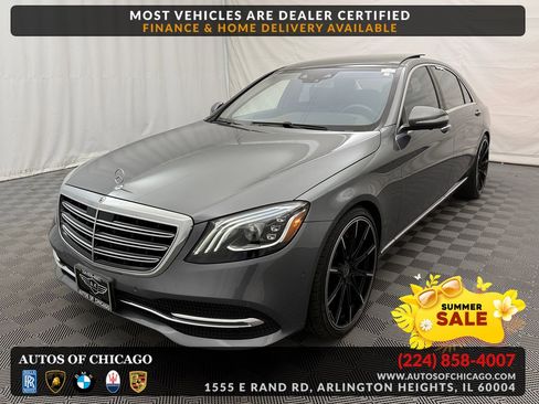 Used 2018 Mercedes-Benz S 560 4MATIC Sedan image 1