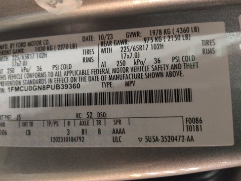 Used 2023 Ford Escape Active FWD image 33