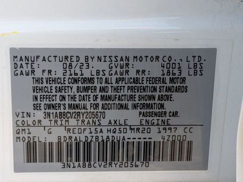 Used 2024 Nissan Sentra SV FWD image 26