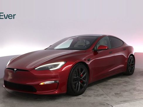 Used 2025 Tesla Model S Plaid AWD/4WD image 2