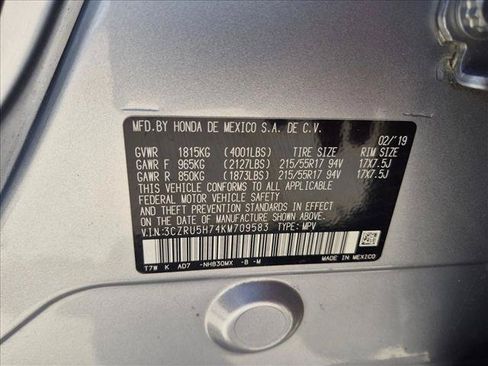 Used 2019 Honda HR-V EX-L image 23
