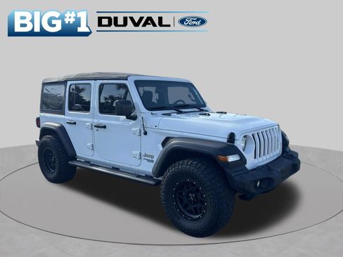 Used 2018 Jeep Wrangler Unlimited Sport S AWD/4WD image 1