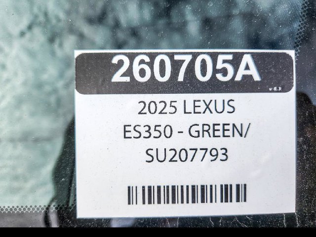 Used 2025 Lexus ES 350 w/ Premium Package FWD image 26