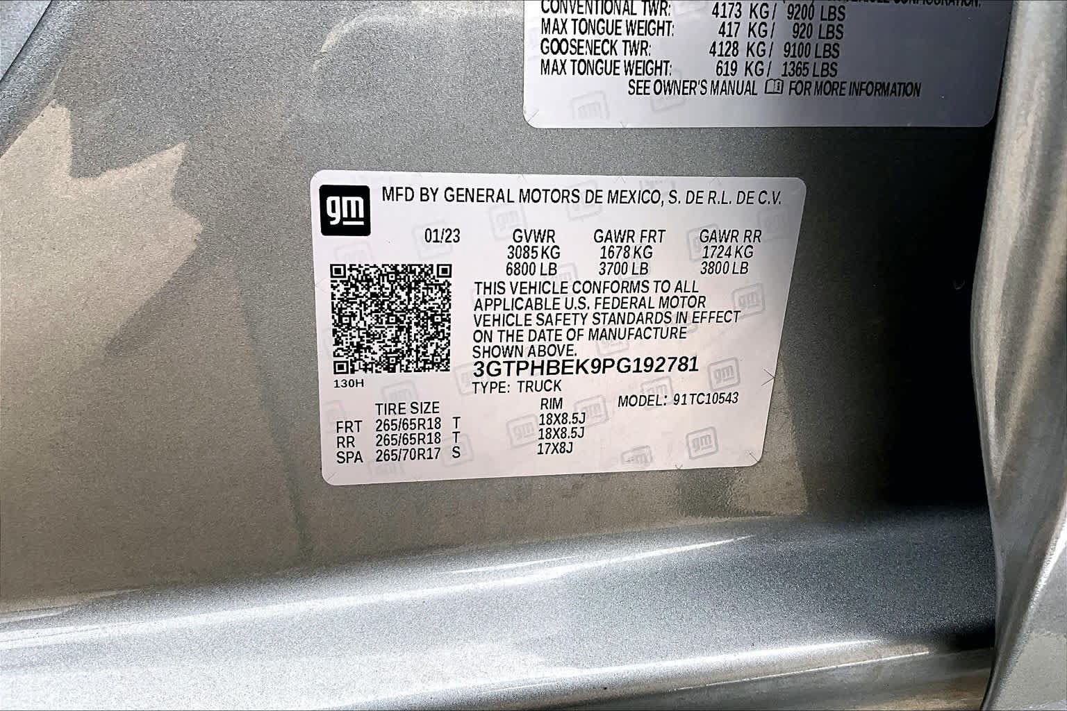 Used 2023 GMC Sierra 1500 SLE w/ Preferred Package RWD image 36