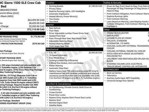 Used 2024 GMC Sierra 1500 SLE w/ Preferred Package AWD/4WD image 2