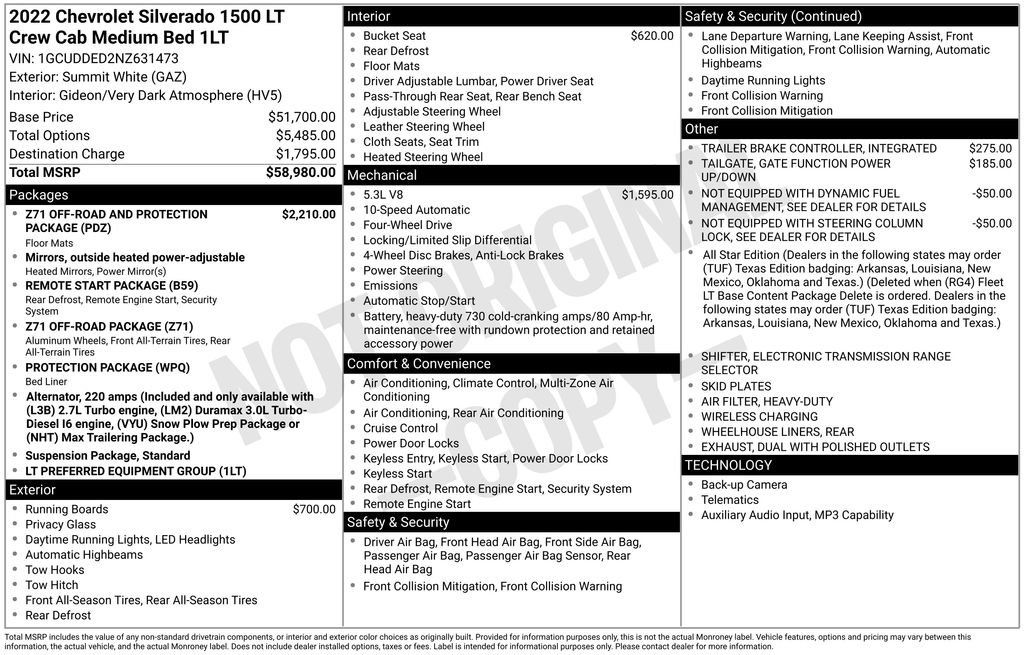 Used 2022 Chevrolet Silverado 1500 LT AWD/4WD image 14