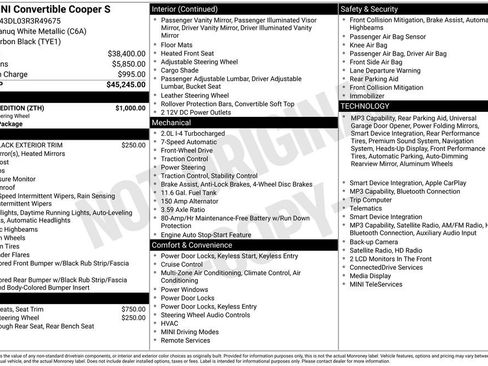 Used 2024 MINI Cooper S w/ Seaside Edition FWD image 1