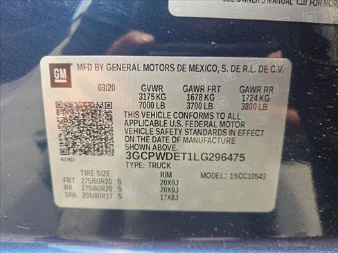 Used 2020 Chevrolet Silverado 1500 RST w/ All-Star Edition RWD image 20