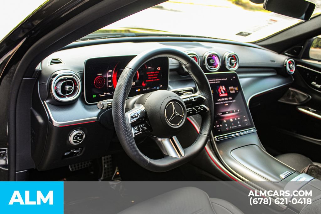 Used 2025 Mercedes-Benz C 300 Sedan w/ AMG Line w/ Night Package image 30