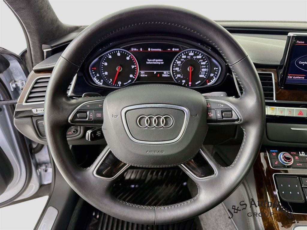 Used 2018 Audi A8 L 4.0T w/ 20" Black Optic Package AWD/4WD image 12