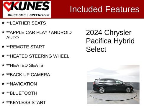Used 2024 Chrysler Pacifica Select FWD image 2
