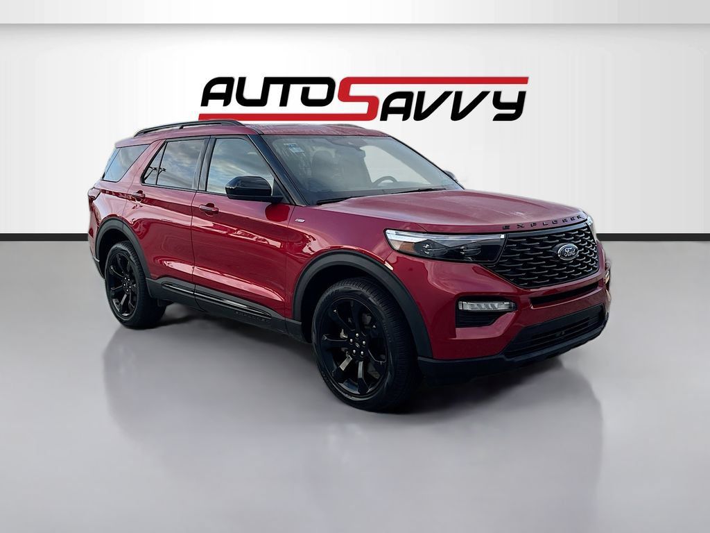 Used 2023 Ford Explorer ST-Line w/ Class IV Trailer Tow Package AWD/4WD image 1