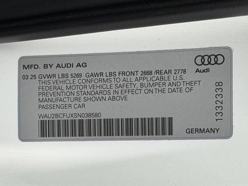 Used 2025 Audi A5 2.0T Premium Plus w/ Premium Plus image 24
