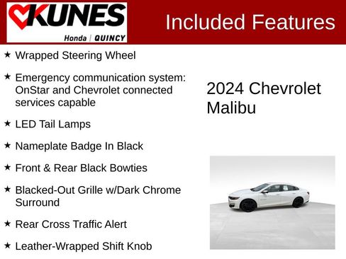Used 2024 Chevrolet Malibu LT w/ Midnight Edition FWD image 2