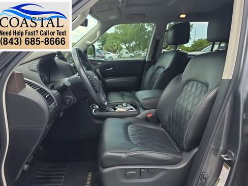 Used 2023 Nissan Armada Platinum w/ Captain's Chairs Package RWD image 2