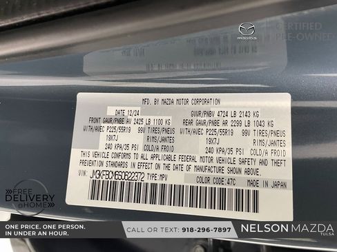 Used 2025 MAZDA CX-5 Carbon Edition image 54