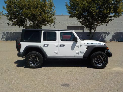 Used 2021 Jeep Wrangler Unlimited Rubicon 4xe w/ Steel Bumper Group AWD/4WD image 3