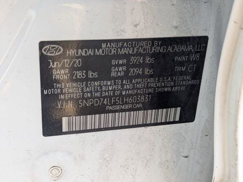 Used 2020 Hyundai Elantra SE w/ Cargo Package (C1) image 34