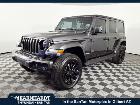 Used 2021 Jeep Wrangler Unlimited Sahara AWD/4WD image 1